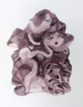 7. Serie Piedras. 42x33cm
